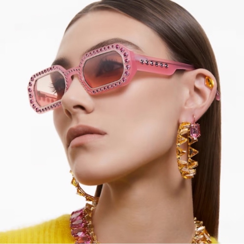 Swarovski Pink Sunglasses NEW with tags